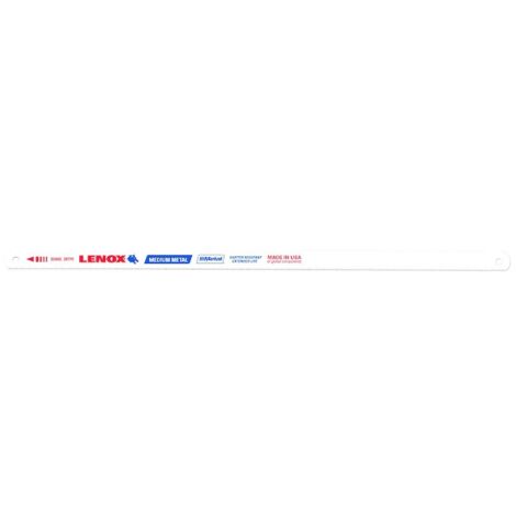 Boite de 10 lames de scie à métaux 10 dents - LENOX