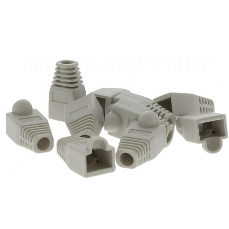 boite de 10 manchons protecteurs pour prise rj45