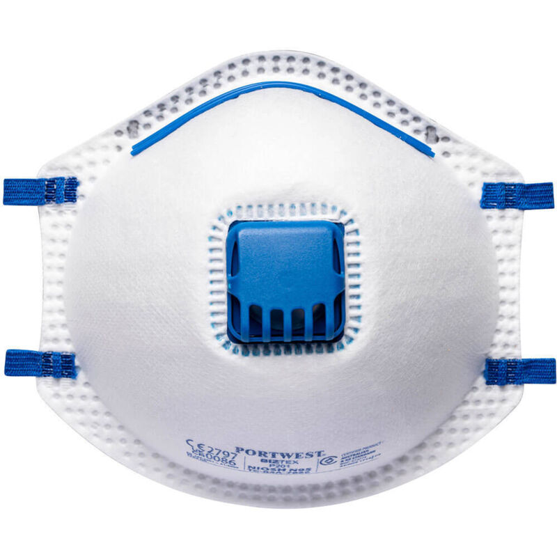 Boite de 10 masques FFP2 avec valve Portwest P201