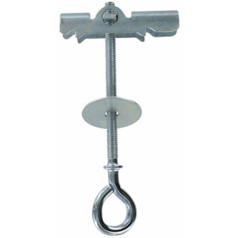Boîte de 10 pitons de suspension à bascule - Ø Vis 6 mm - Longueur bascule 125 mm - Parois maxi 70 mm - Ram