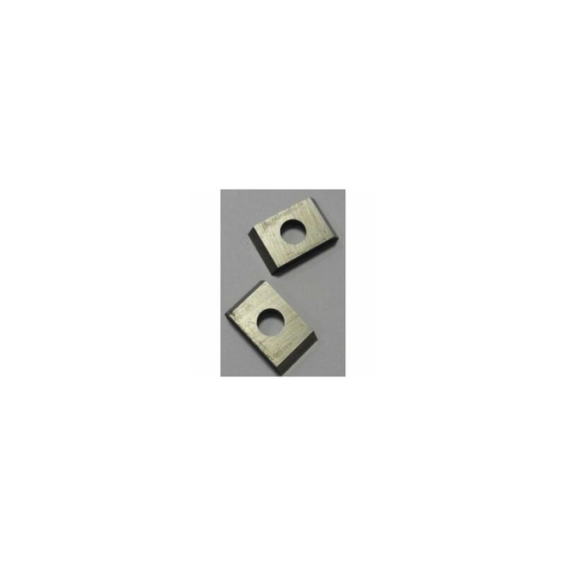 Boîte 10 plaquettes carbure K10 - 7,65x12x1,5mm - Travail du bois