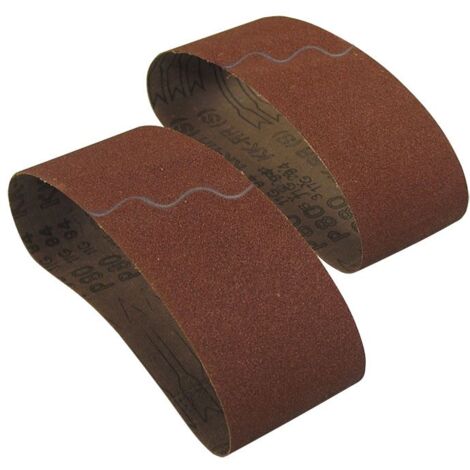 Boîte de 10 rubans de 100x610mm pour meuleuse portable, alumine (grain 40)  Interflex AC411X.100.610.40