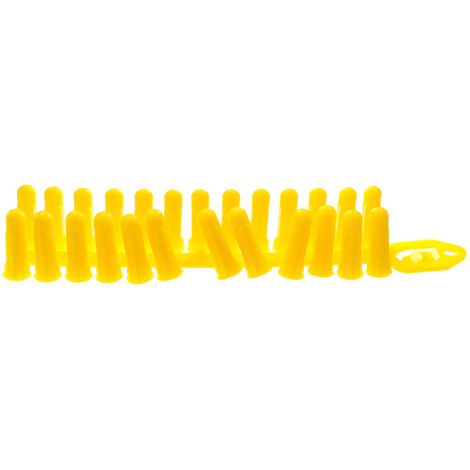 Boîte de 100 chevilles AGGRIP jaunes multimatériaux type 4-7 - Ø8 mm - Longueur 30 mm - Ram