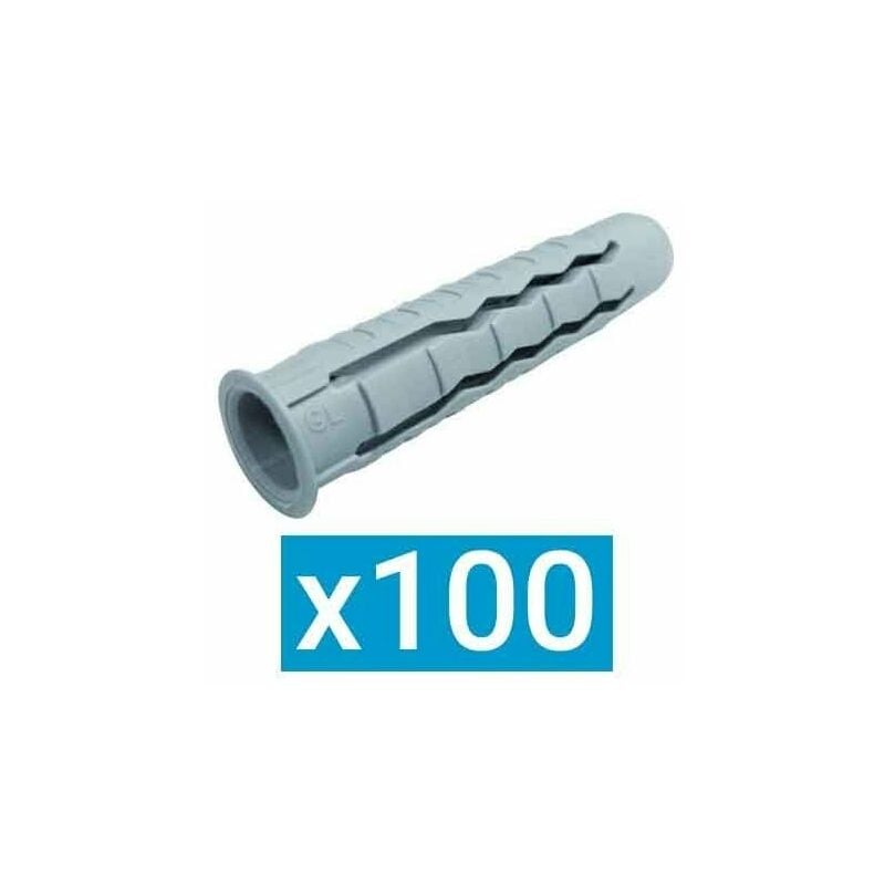 S cheville nylon polyvalente 8X40 - boite de 100 - A170214 - Ing Fixation