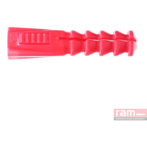 Boîte de 100 Chevilles R8 Rouges