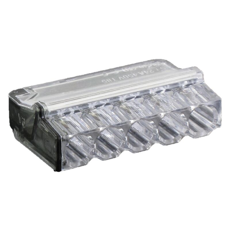 Connecteurs automatiques - mini connex - 5 entrées - gris - boite de 100 BLM distribution 460150
