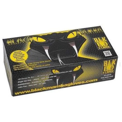 Boite de 100 gants BlackMamaba Taille XL