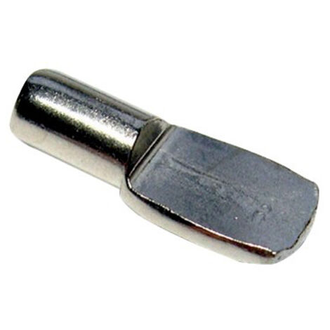 Boîte de 100 taquets tige lisse diamètre 5mm finition acier nickelé HAFELE 282.04.711