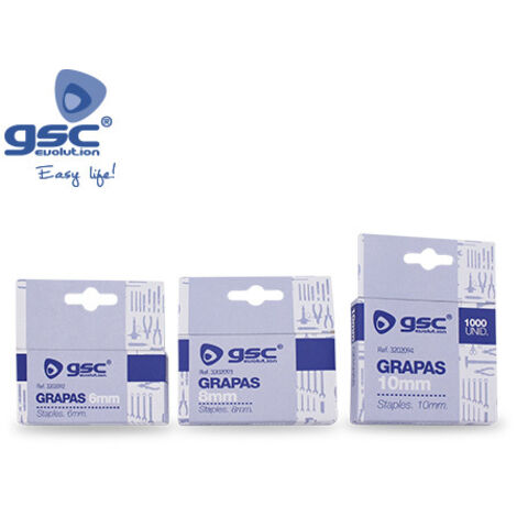 Boîte de 1000 agrafes 10 mm GSC 003202094