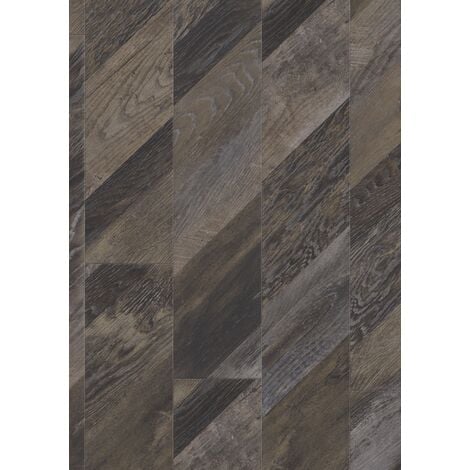 Boite de 16 lames auto-adhésives - 2,2 m² - Senso Rustic AS 6' Fishbone Foncé - Gerflor - Fishbone fonce