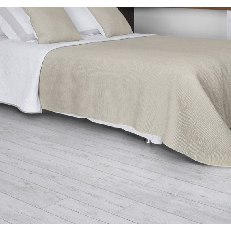 Lame de sol PVC adhésive effet bois white pecan GERFLOR - 2.20 m²