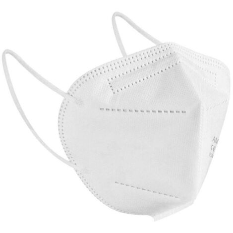 Boite de 20 masques pliables jetables FFP2 NR sans valve BFE  95 % - MASQUES11