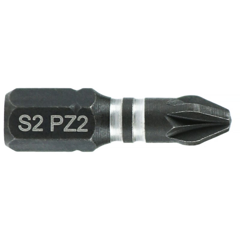 Hanger - Boite de 25 embouts à chocs impact PZ2 25mm 133028