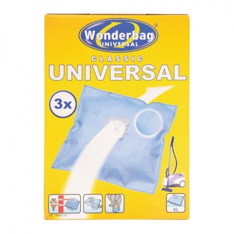 Boite de 3 sacs WONDERBAGS universels