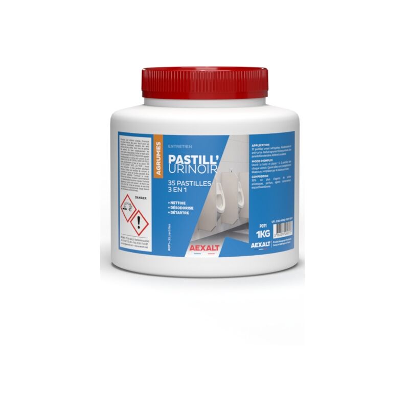 Aexalt - Pastilles urinoir - 35 pièces - parfum agrumes