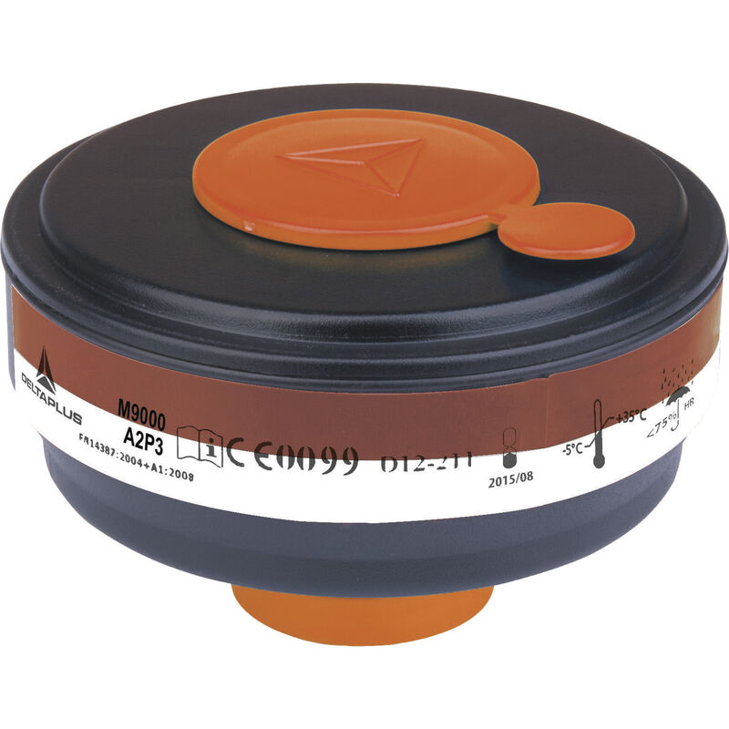 Delta Plus - Boite 4 cartouches filtrantes a gaz a2p3 M9000EA2P3