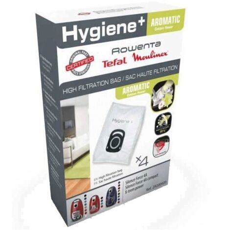 Boite de 4 Sacs hygiene+ aromatic fleur