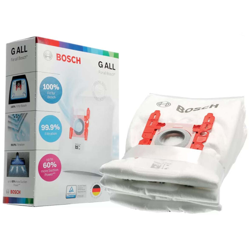 BOSCH Lot 4 x Sac Aspirateur Bosch Type G