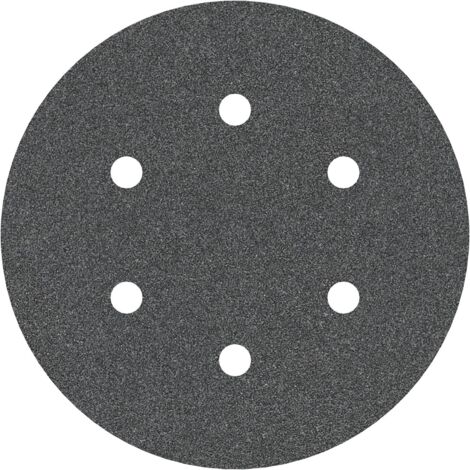 Boîte de 5 disques abrasifs 150mm grain 120 - BOSCH - 2608605126