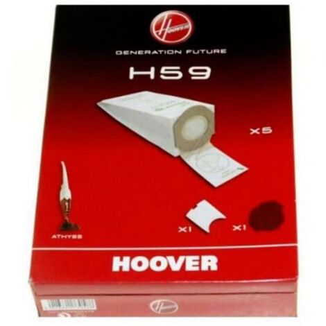 Boite de 5 sacs 1 filtre H59 ATHYSS (35600279) Aspirateur 36594 HOOVER