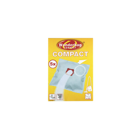 Boite de 5 sacs (194460-52255) (WB305120) Aspirateur ROWENTA, MOULINEX
