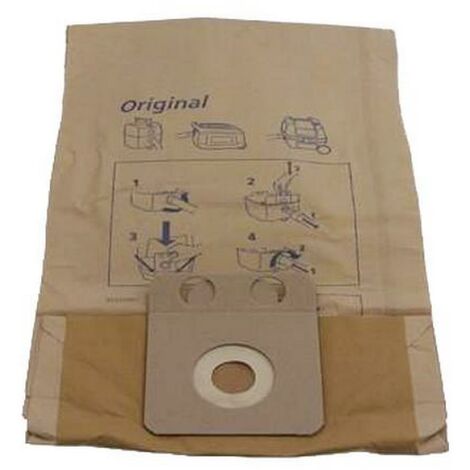 Boite de 5 sacs FAMILY / BUSINESS (158190-44390) (82222900) Aspirateur NILFISK