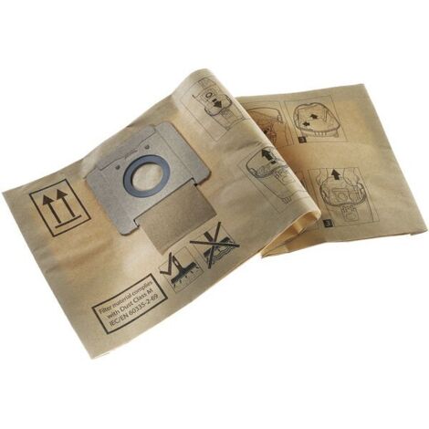 Boîte de 5 sacs filtre papier SELFCLEAN SC FIS-CT 36/5 - 496186