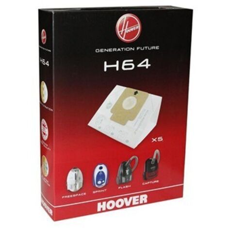 Boite de 5 sacs H64 (146020-51547) (35600637) Aspirateur HOOVER