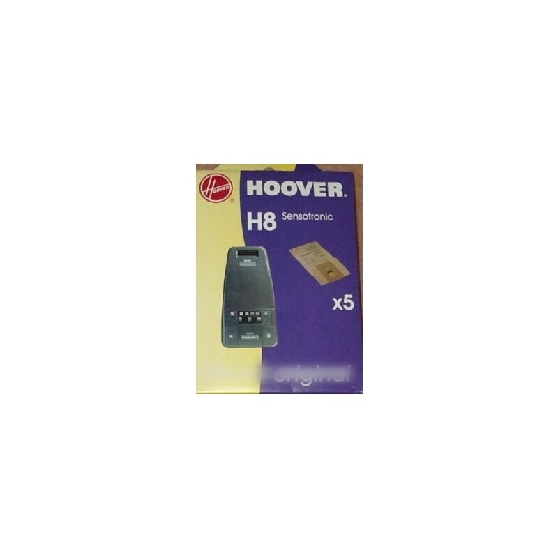 Boite de 5 Sacs H8 SensoTronic pour Aspirateur Hoover 09178419