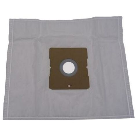 Boîte de 5 sacs microfibres (35600731) Aspirateur FUNIX, PROLINE, JEKEN, DELONGHI, KAISUI, LERVIA, LECLERC, NAVARINI, FREULENZ, FIF, PRINCESS, TRIOMPH, ALASKA, EXCLUSIV, GLENAN, GOBLIN, TRISTAR, SOLAC