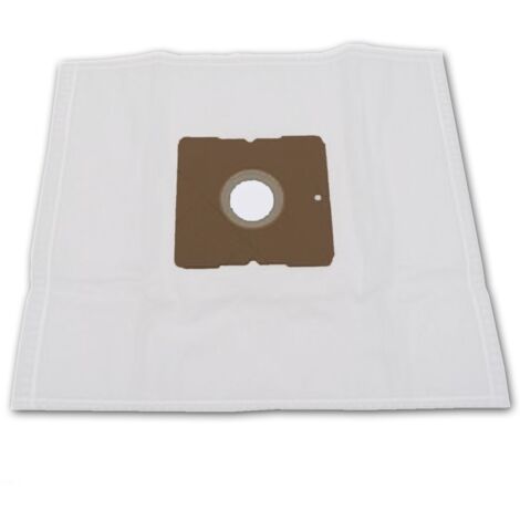 Boîte de 5 sacs microfibres (35600765) Aspirateur FUNIX, PROLINE, DELONGHI, LERVIA, NAVARINI, FREULENZ, TRIOMPH, GLENAN, GOBLIN, TRISTAR, SOLAC, DILEM, ENTRONIC, SEVERIN, KING D'HOME, DAEWOO, JATA, CH