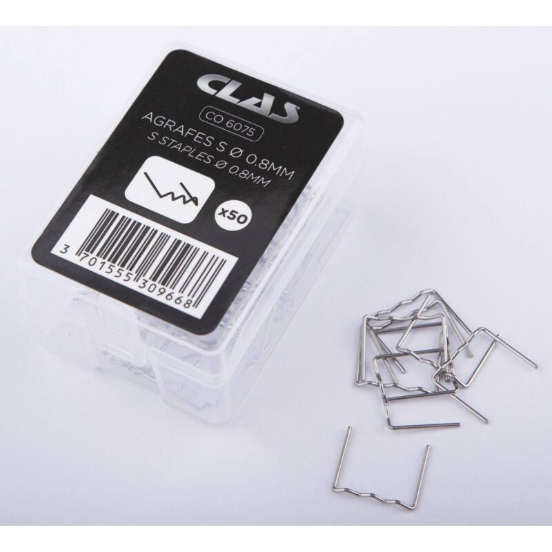 Boite de 50 agrafes s ø 0.8 mm- CO 6075 - CLAS Equipements