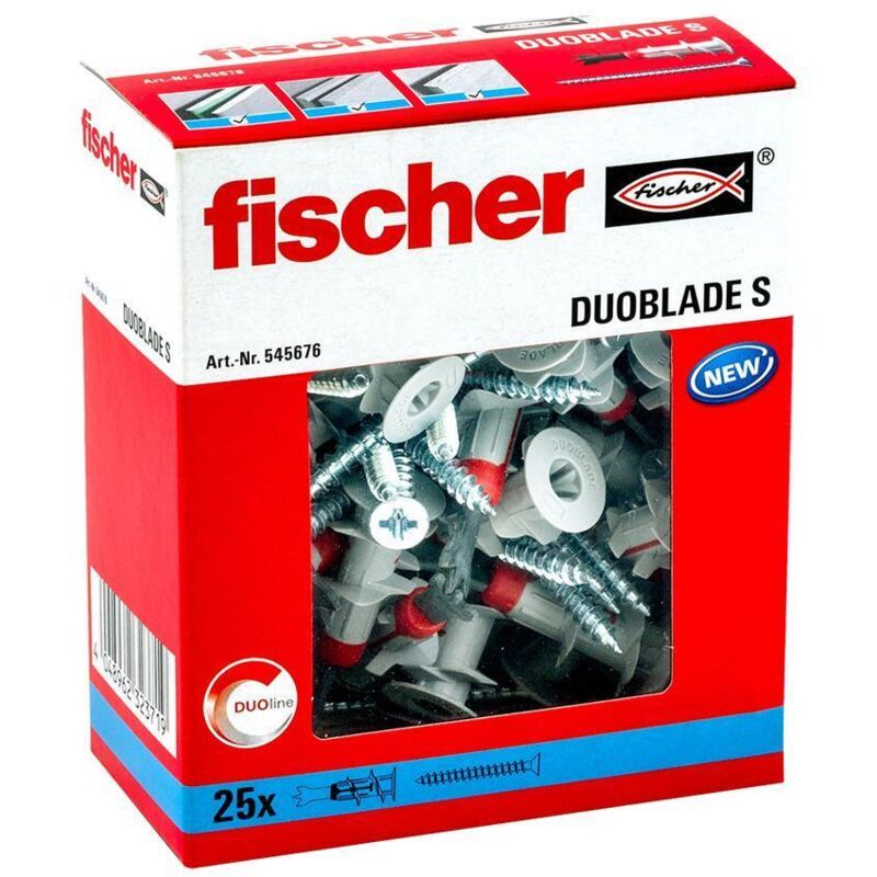 FP - Crampons fischer DuoBlade s avec vis - Pack 25 unités 545676