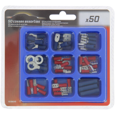Boite de 50 cosses assorties
