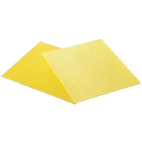 Boite de 50 feuilles abrasives PRIMEX PU414 OXALIGHT grande longévité 230 x 280 mm Épaisseur du grain: P 120 (Intermédiaire: Finition)