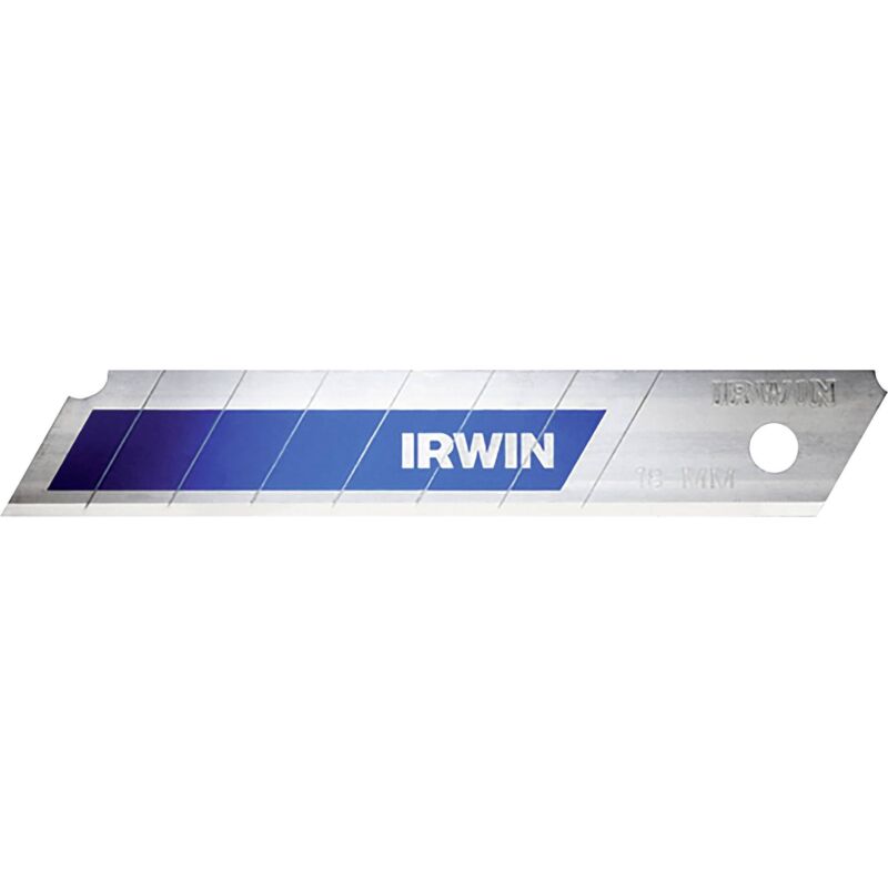 Irwin 10507103 Lot de 8 lames s&eacute;cables Bleu 18 mm (Import Grande Bretagne)