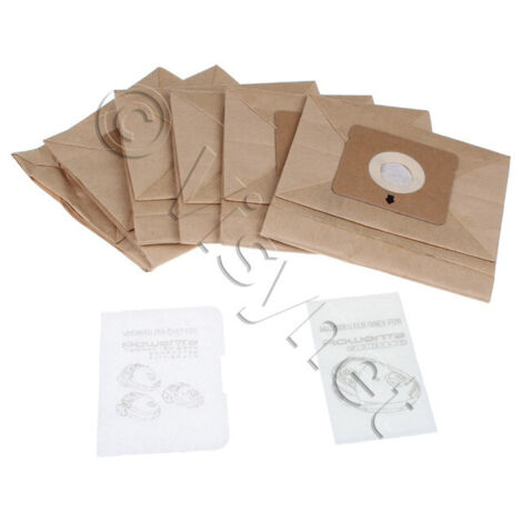 Boite de 6 sacs + 1 filtre