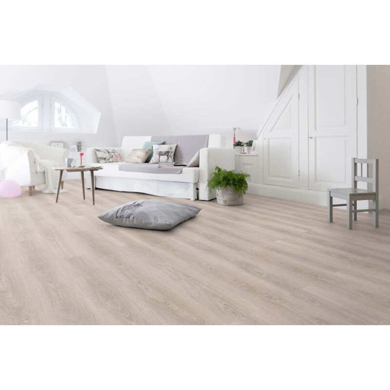 Senso Clic Premium 1505 Meadow Light Greige Sol pvc clipsable 21,2 x 123,9 cm - Gerflor