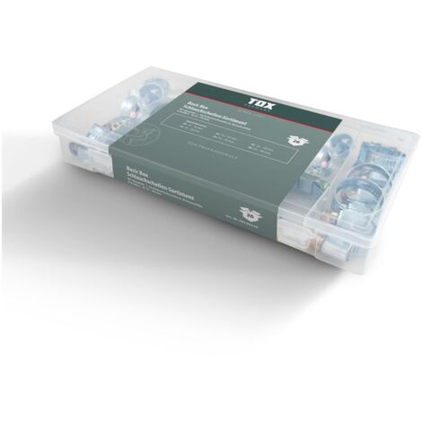 Boîte de base TOX avec colliers de serrage - 26 pièces