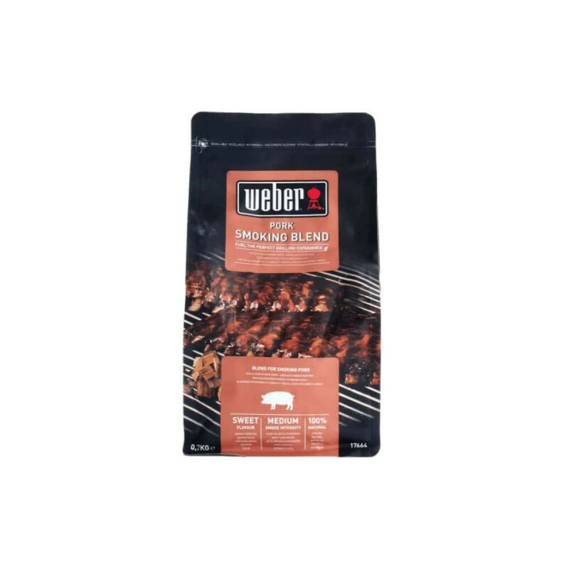 Weber - Mélange de copeaux de bois spécial porc - 0,7kg