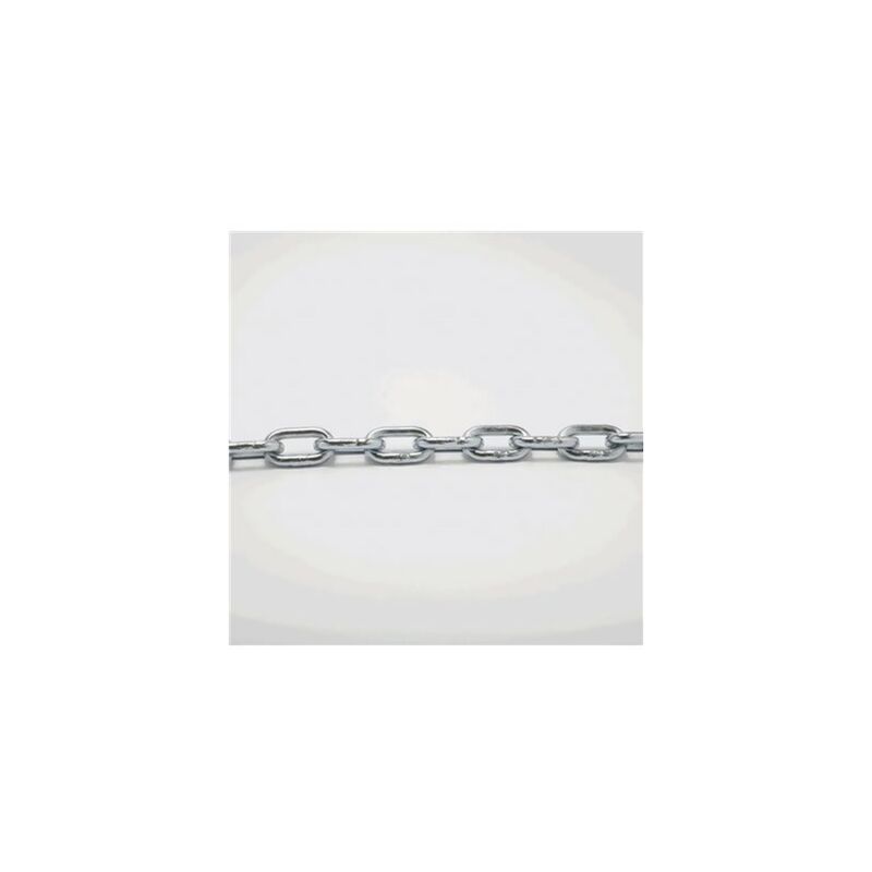 Jardibricodeco - Boite De Chaine Zinquee ''l'' Ø6mm Pas De 42mm Largeur Extérieure 22mm 41m