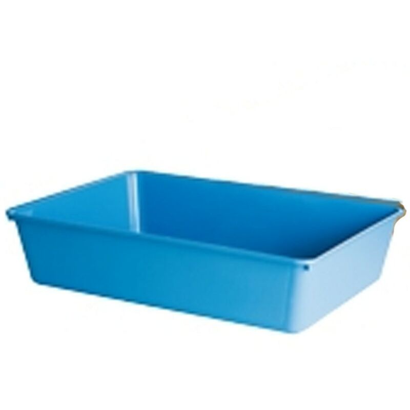 boîte de chat de base RSL | plateau de sable 42 cm | bac à litière pour les chats WC