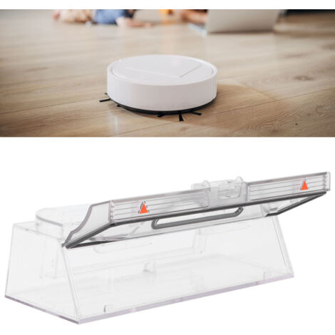 Boîte de Collecteur de Poussière Compatible pour Robot Aspirateur Xiaomi MIJIA 1C/F9 en ABS, 217g, 21x9x5cm