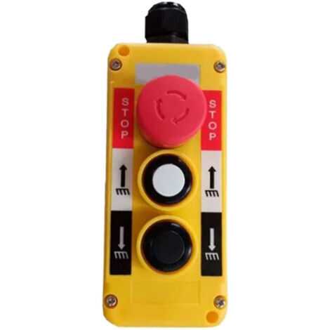 Boîte de commande de commutateur, boîte de bouton d'arrêt d'urgence, boîte de jonction de bouton de conduite multifonctionnelle