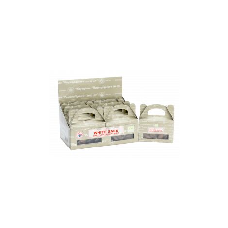 Boîte de - Cône Dhoop à reflux Satya Sauge Blanche- Vendu par 1