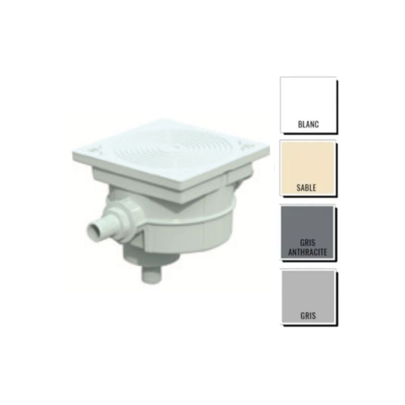 Boîte de connexion Astral Standard ⌀ 50 mm à coller coloris Blanc