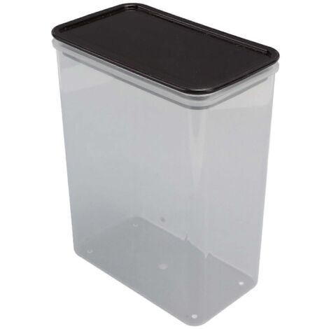 Boîte de conservation alimentaire transparente et hermétique pour grains de café, céréales, riz, noix, 1000 ml