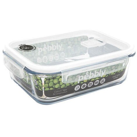 Boîte De Conservation Rectangulaire 1,5 L - Pebbly