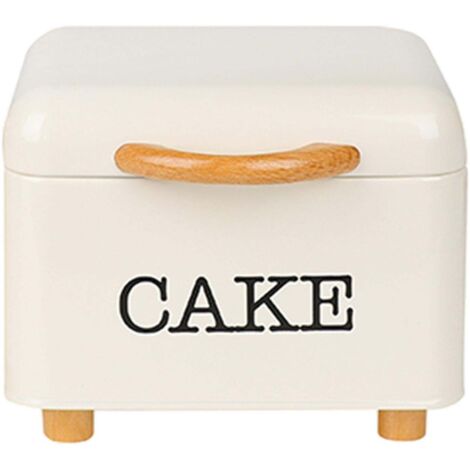 Boîte de cuisine avec couvercle, style campagnard, pour conserver les aliments, bocal, boîte à thé, biscuits et pâtisseries.
