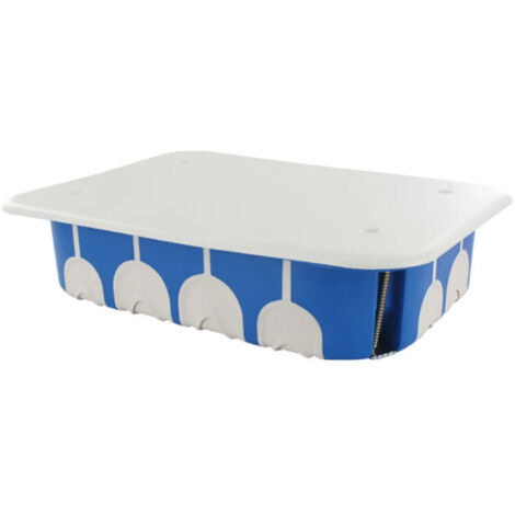 Boîte de dérivation No Air 170x120mm – Profondeur 40mm – Collerette d'appui large avec joint d'étanchéité – 690170 – BLM